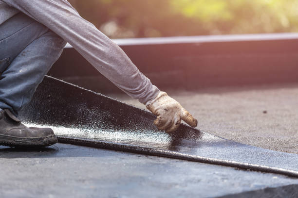 Professional Foundation Crack Repair technician working in Lambertville, MI